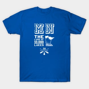 Minnesota MN Land of 10,000 Lakes T-Shirt